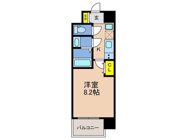 LIVIAZ KOBE SOLEILの物件間取画像